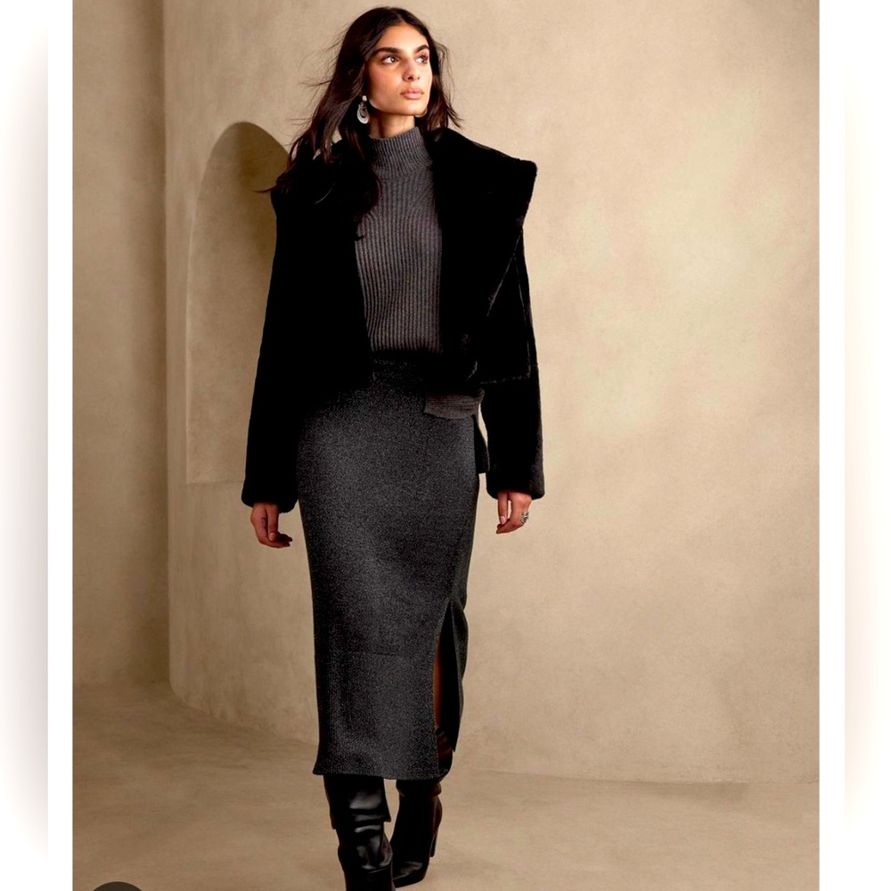 Banana republic sweater skirt